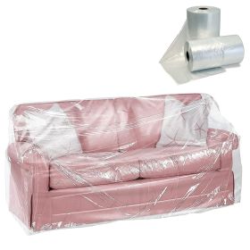 Pack of 130 General Furniture Covers on Roll 28 x 17 x 124. Clear Plastic Bags 28x17x124. Great for Home Furniture Care. 1 mil Ultra Thin Design. Idea