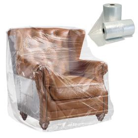 Pack of 200 General Furniture Covers on Roll 28 x 17 x 82.Clear Plastic Bags 28x17x82. Great for Home Furniture Care. 1 mil Ultra Thin Design. Ideal f