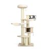 77.5 Inch Cat Tree Condo Multi-Level Kitten Activity Tower with Sisal Posts