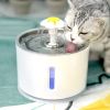 Pet Automatic LED Fountain 81oz / 2.4L Water Dispenser for Cats Dogs