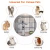 3 Tier Large Cat Cage Enclosure Indoor Cat Playpen Iron Construction Cat House Detachable Cat Crate