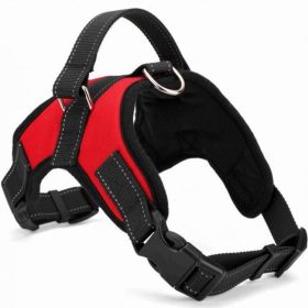 Dog Chest Strap Traction Rope Explosion proof Flushing Dog Chest Strap (Specifications (length * width): XS, colour: Star Spangled Banner)