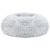 Pet Dog Bed Soft Warm Fleece Puppy Cat Bed Dog Cozy Nest Sofa Bed Cushion L Size