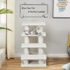 24 Inch 4-Step Pet Stairs Carpeted Ladder Ramp Scratching Post Cat Tree Climber