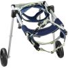 VEVOR 2 Wheels Dog Wheelchair for Back Legs, Pet Wheelchair Lightweight & Adjustable Assisting in Healing, Dog Cart/Wheelchair for Injured, Disabled